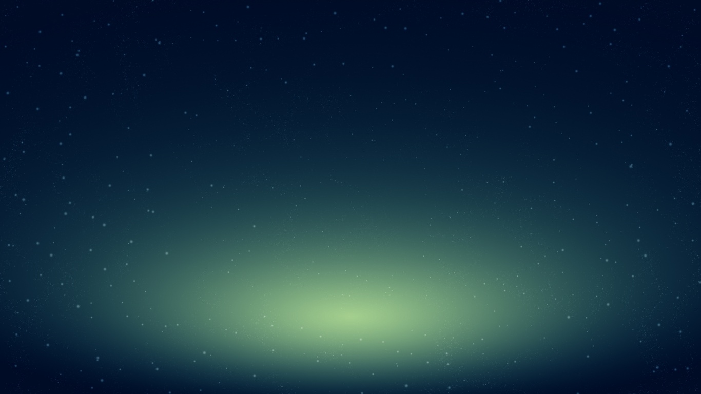 Свечение в ночном небе обои