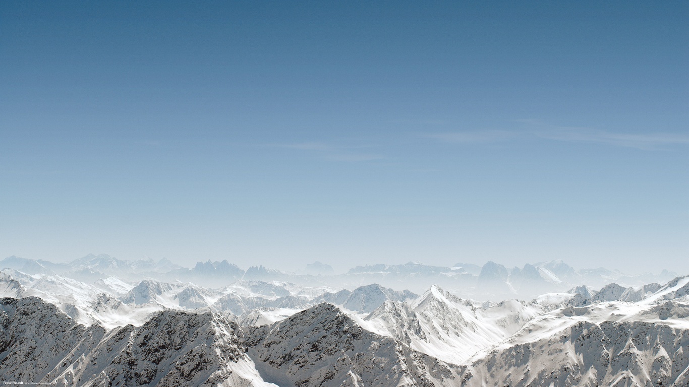 Горные вершины обои