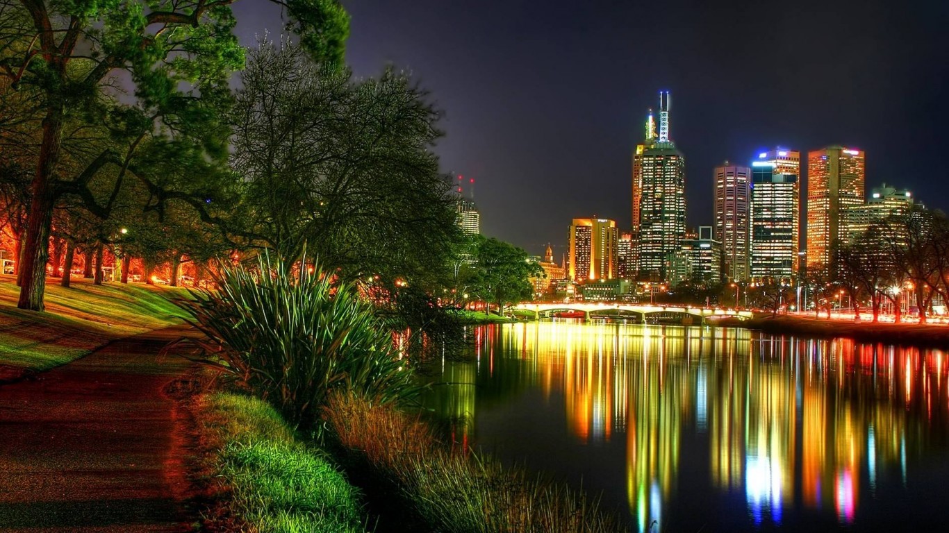 Мельбурн обои