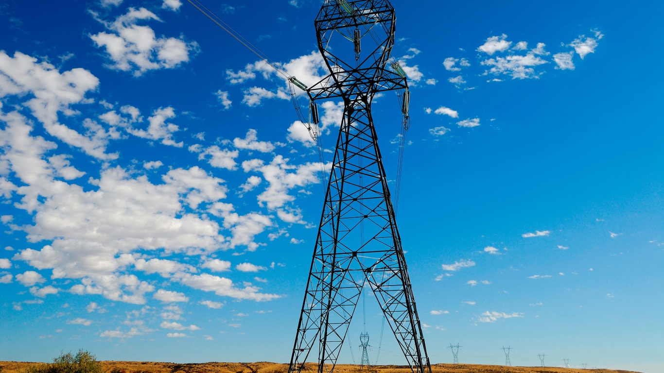 Линии электро передач обои