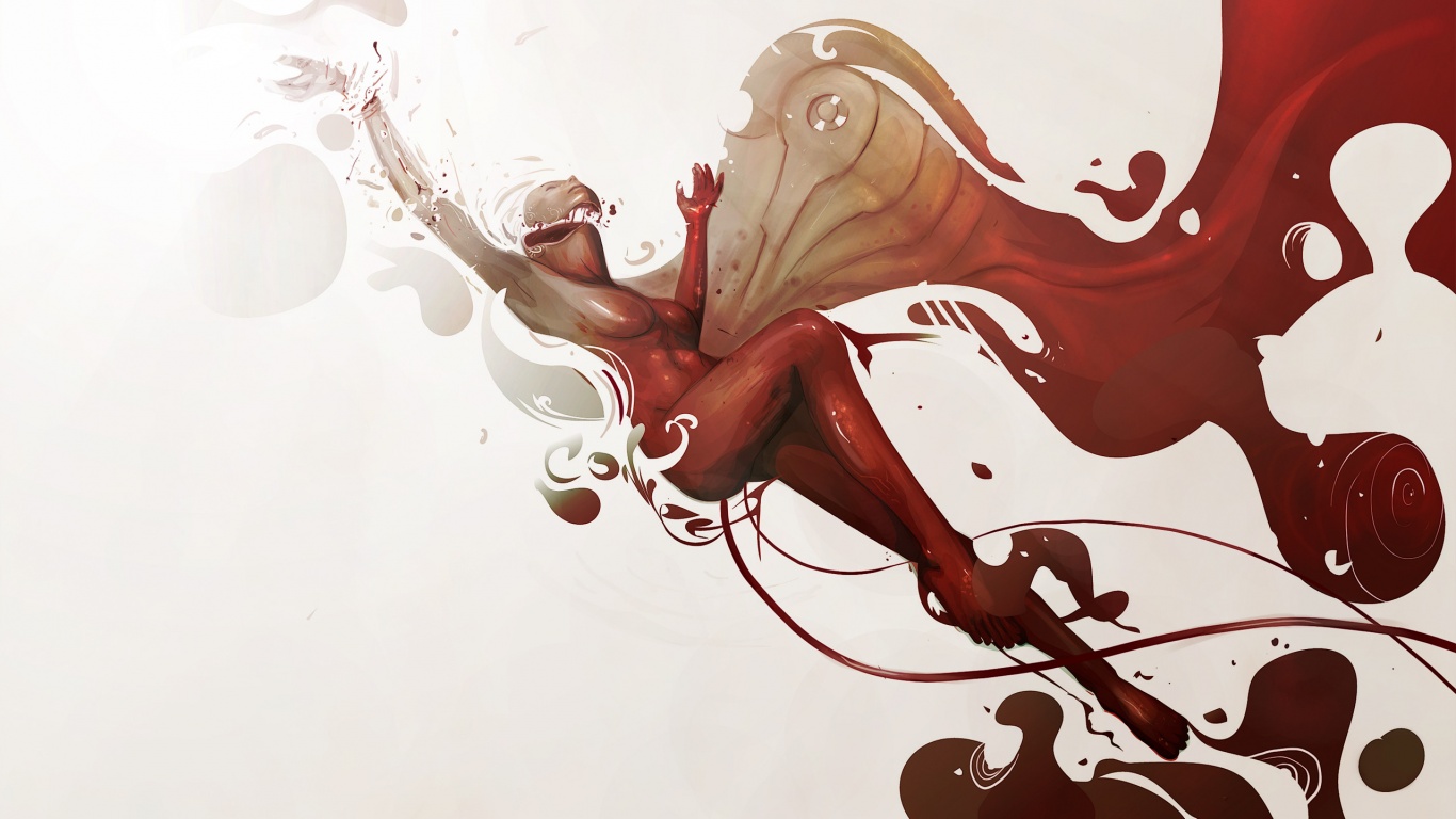 Разбитая кукла обои