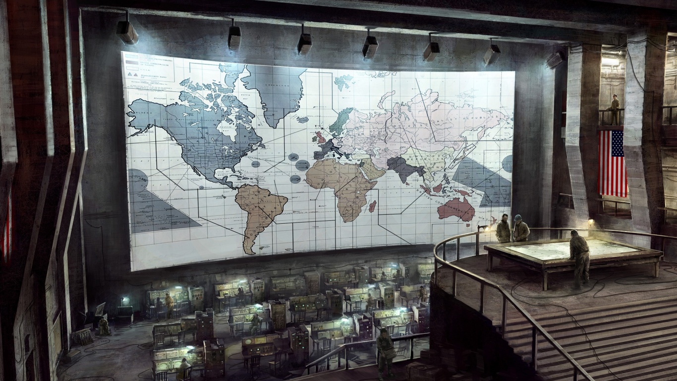 Секретный американский бункер обои