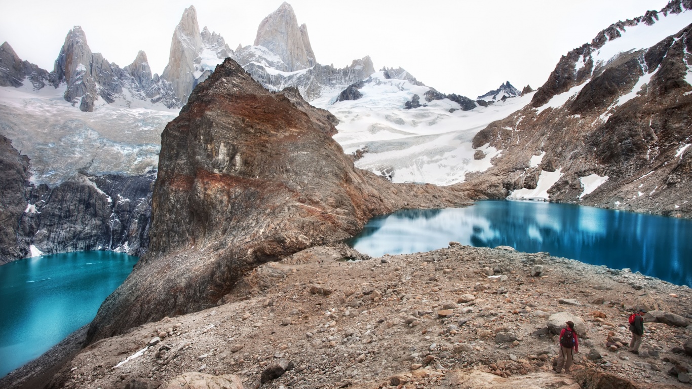 Горные озера обои