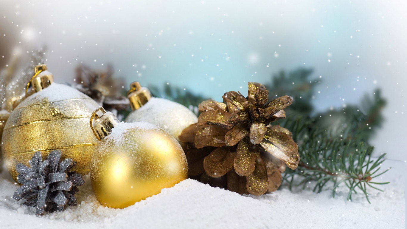 Новогодний натюрморт обои