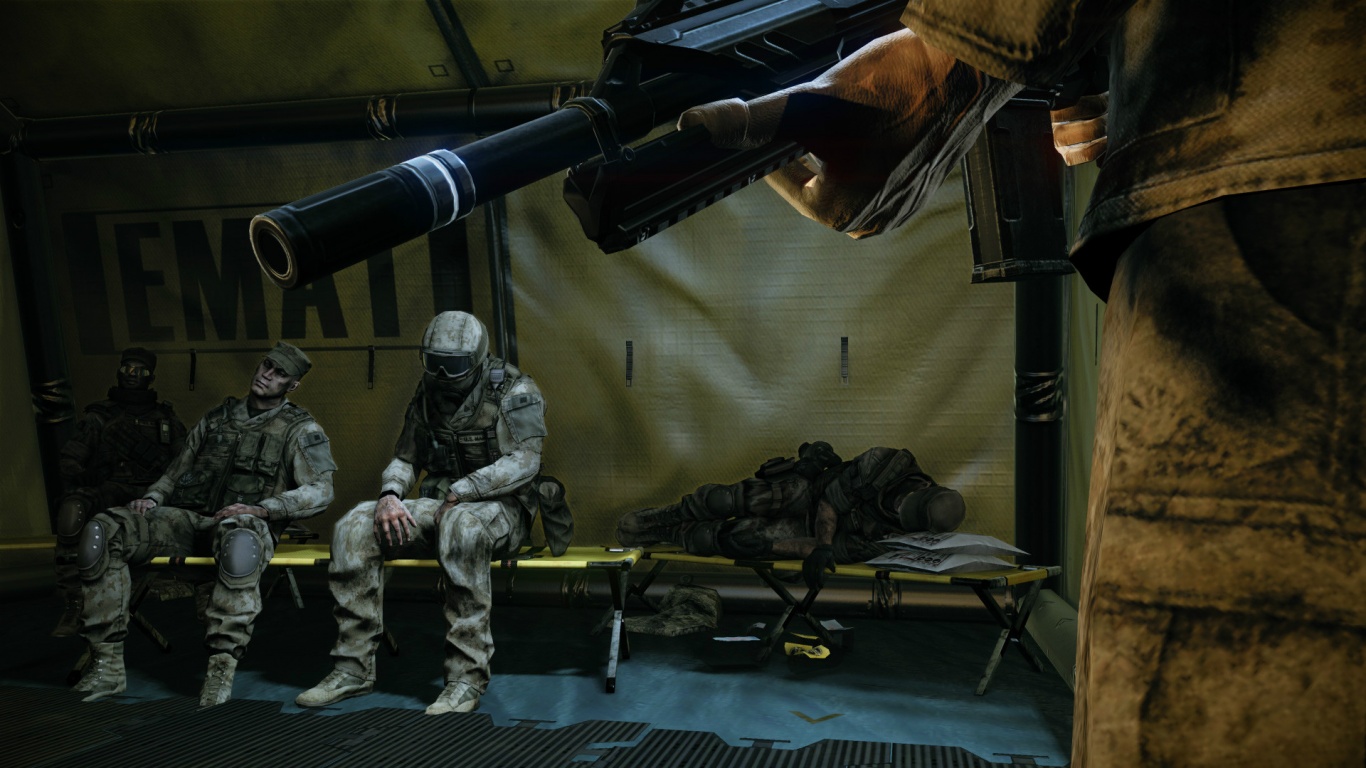 Штурмовики из Crysis 2 обои