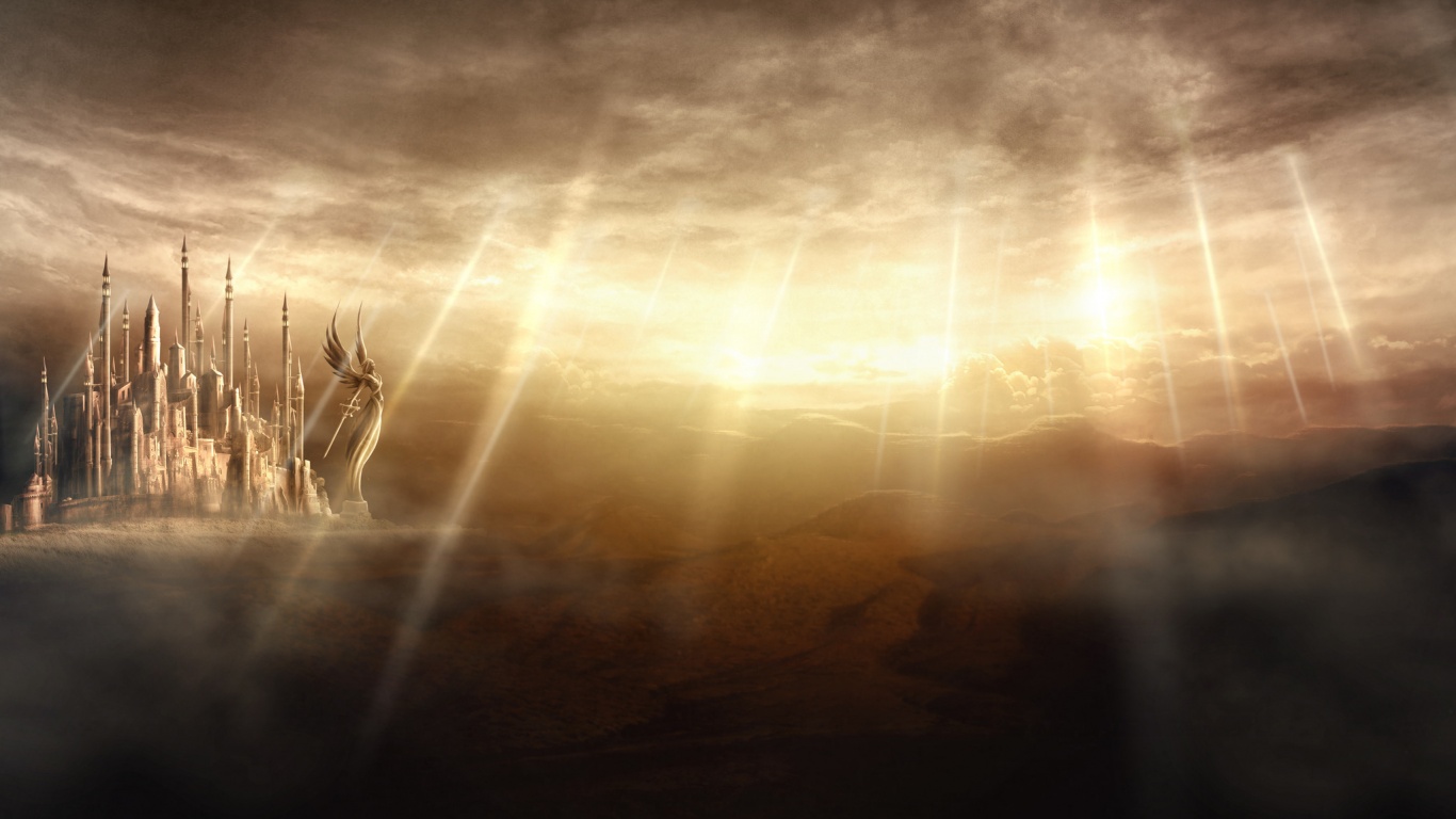 Замок из шестых Героев обои