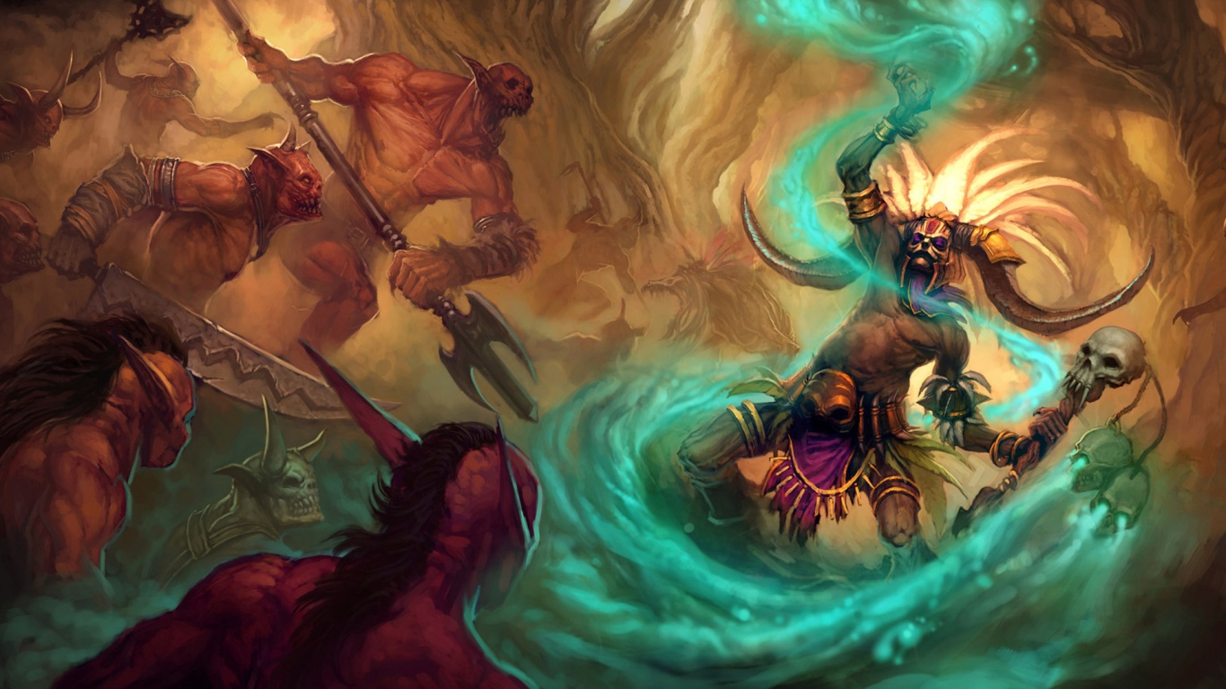 Шаман из Diablo 3 обои