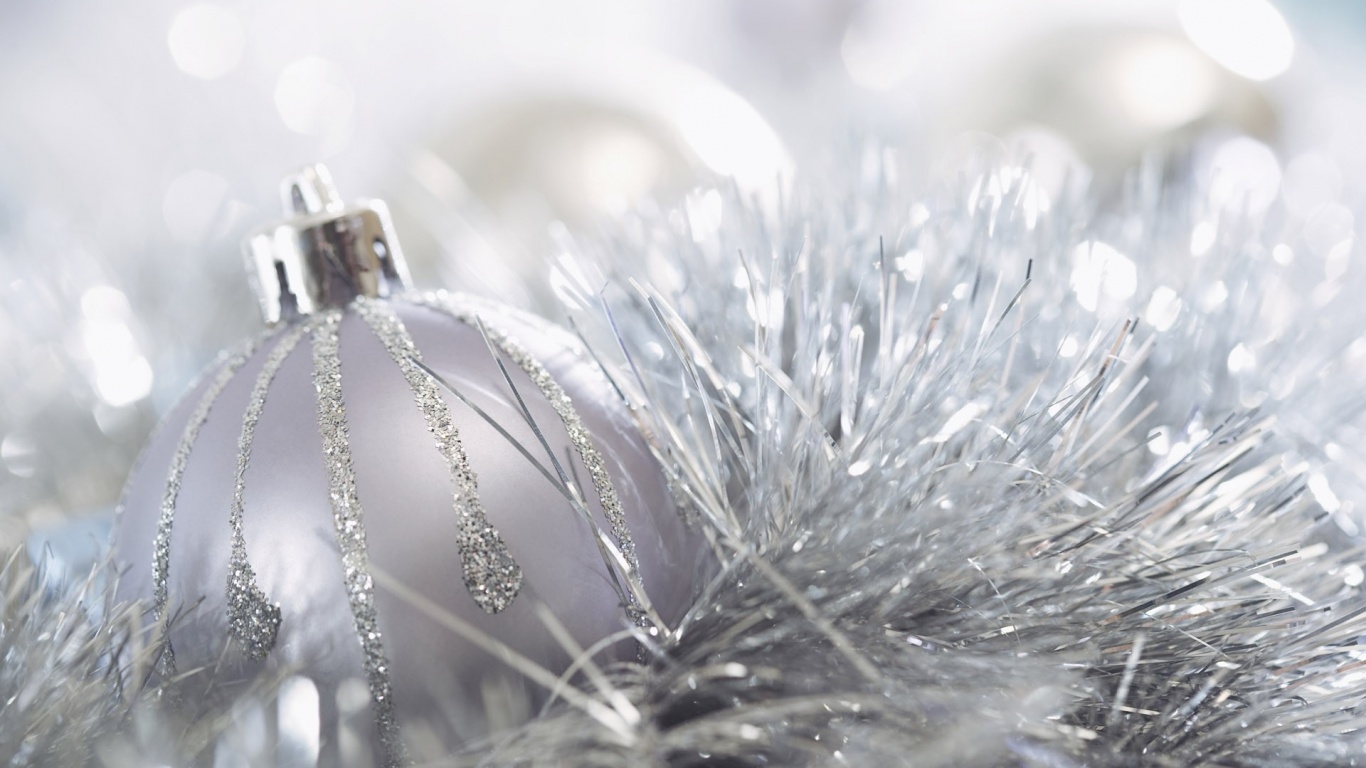 Новогонее украшение обои