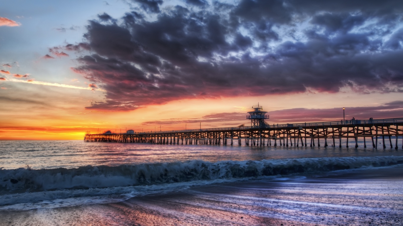 Морской прилив обои