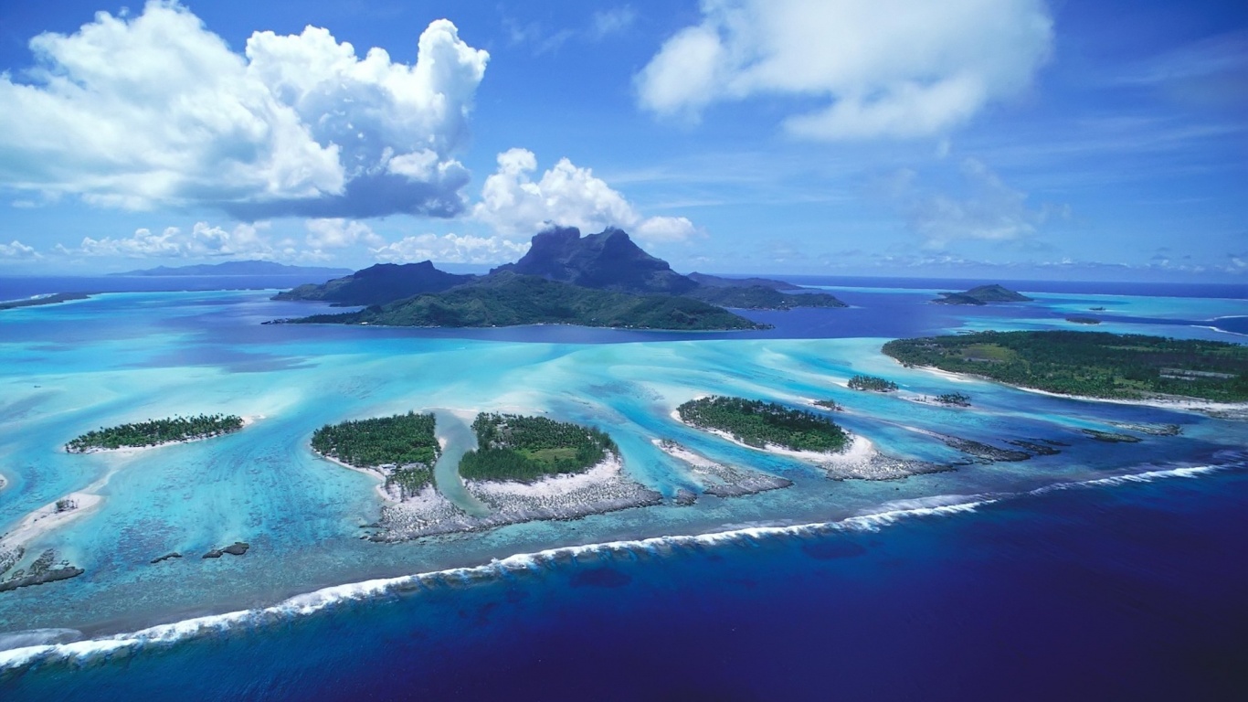 Острова обои