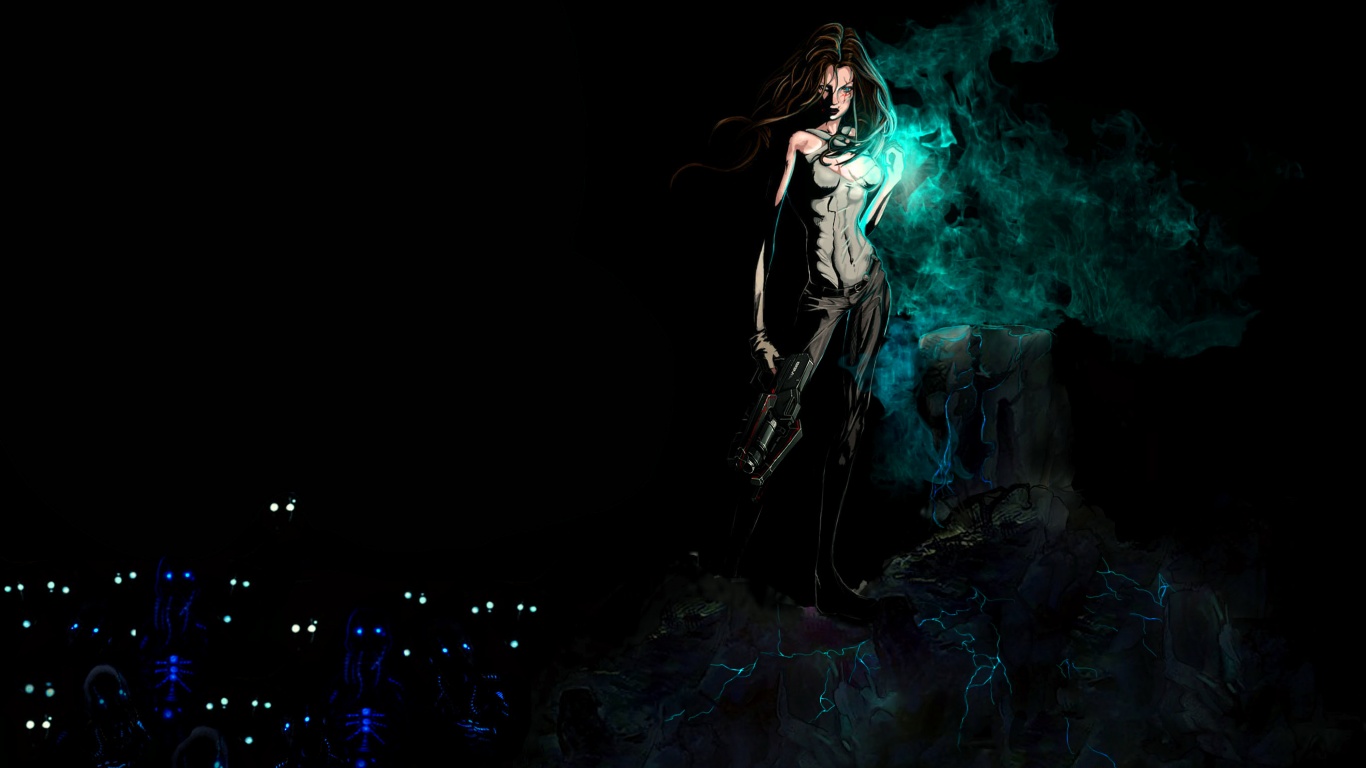 По миру Mass Effect обои