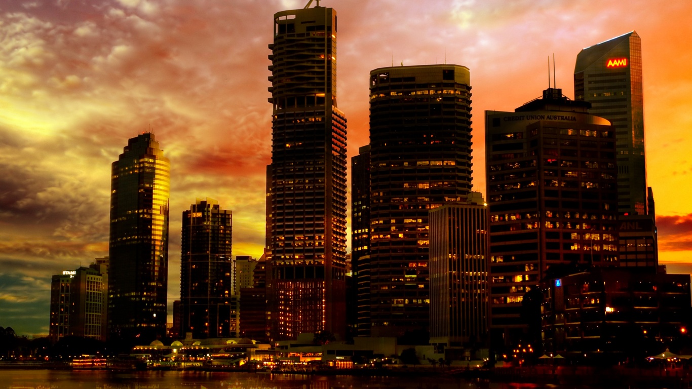 Австралийский город обои