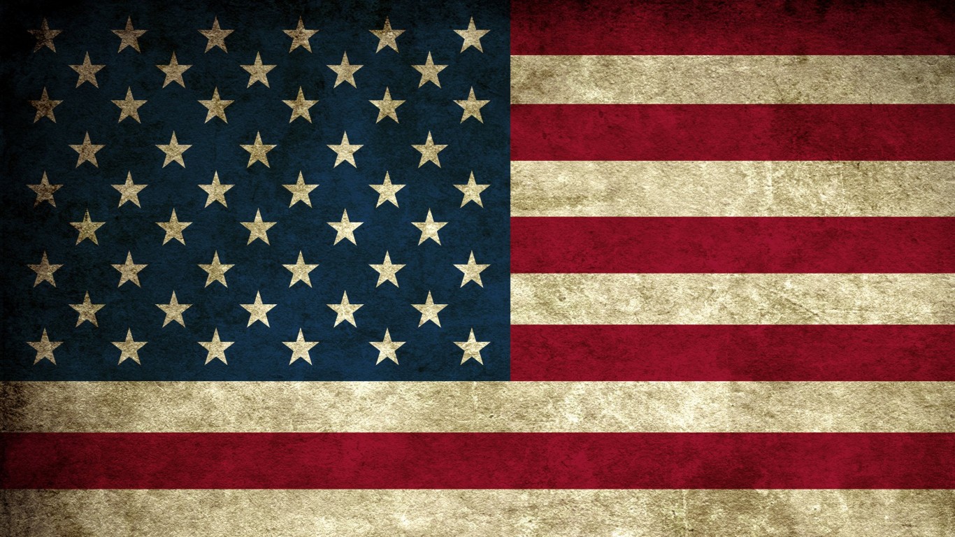 Американский флаг, флаг США обои