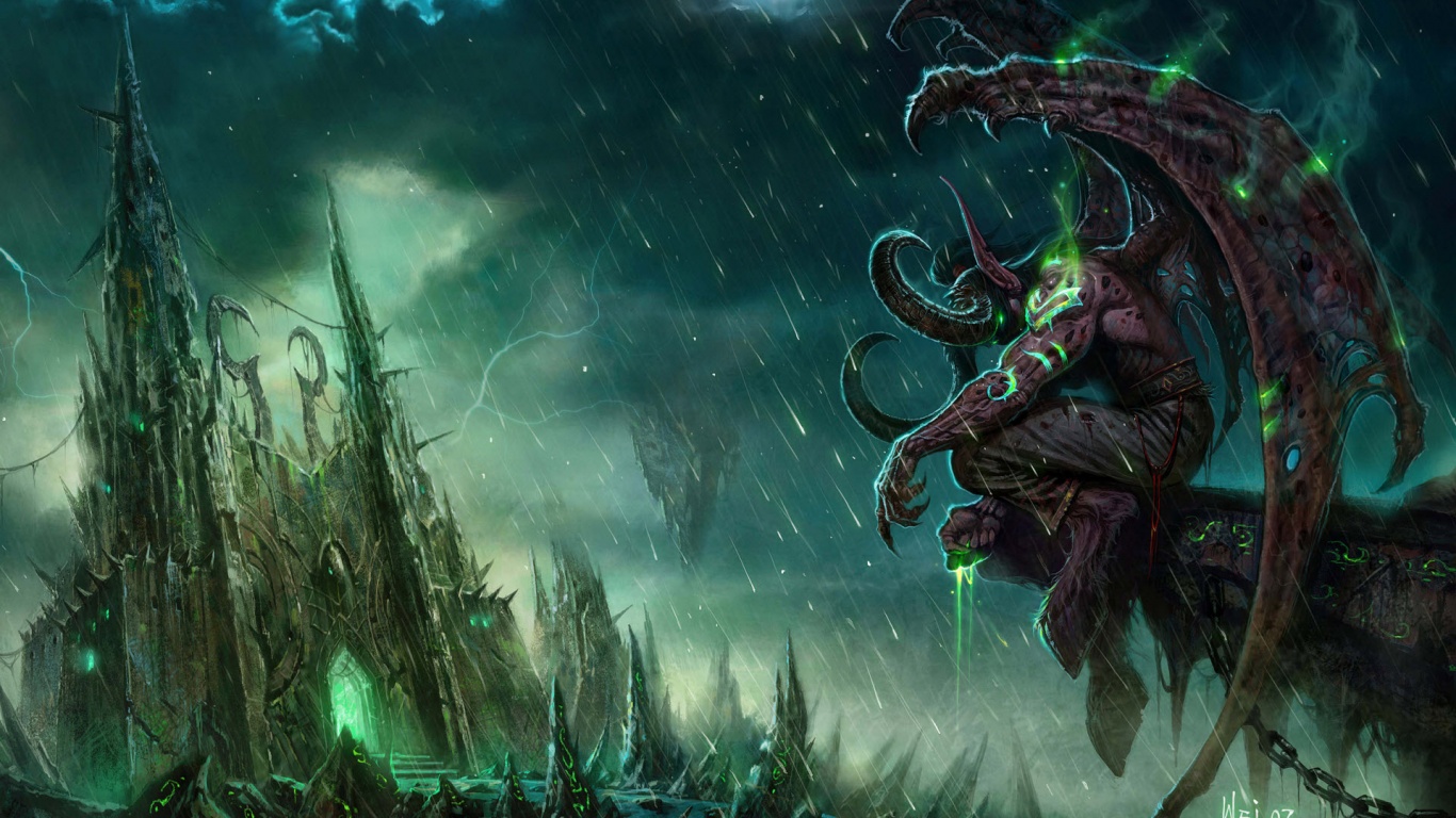 Иллидан обои