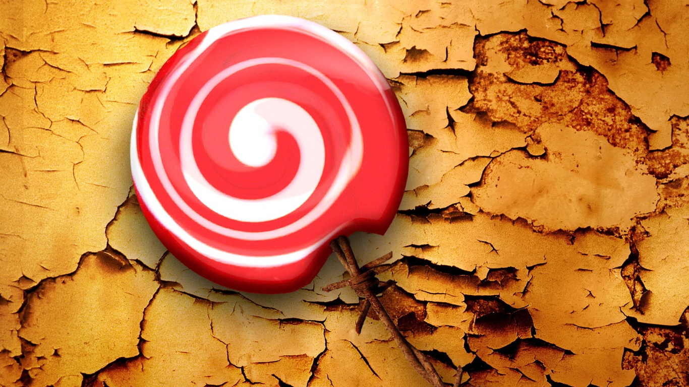 Леденец на палочке обои