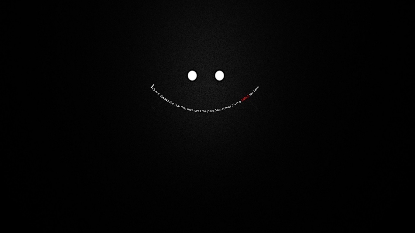 Веселый смайлик обои