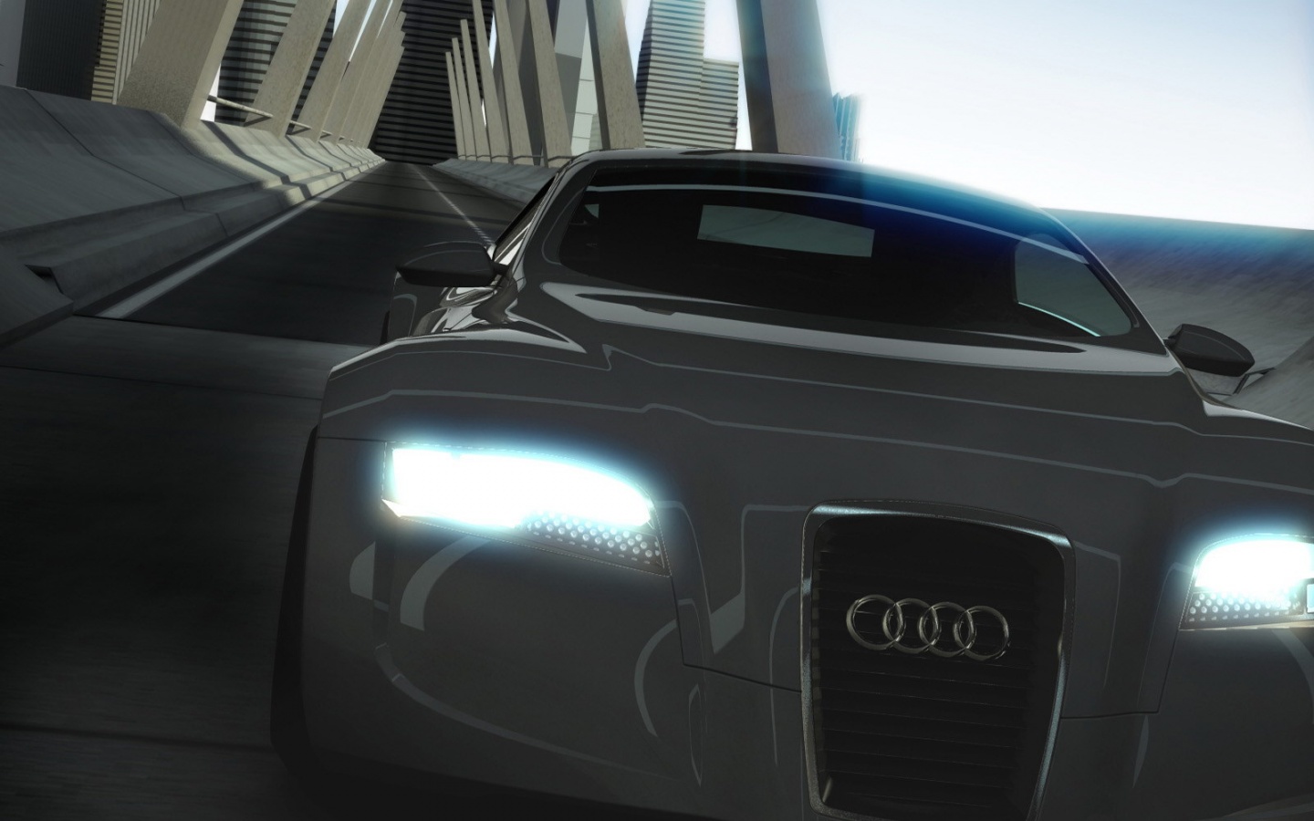 Концепт Audi-R Zero обои