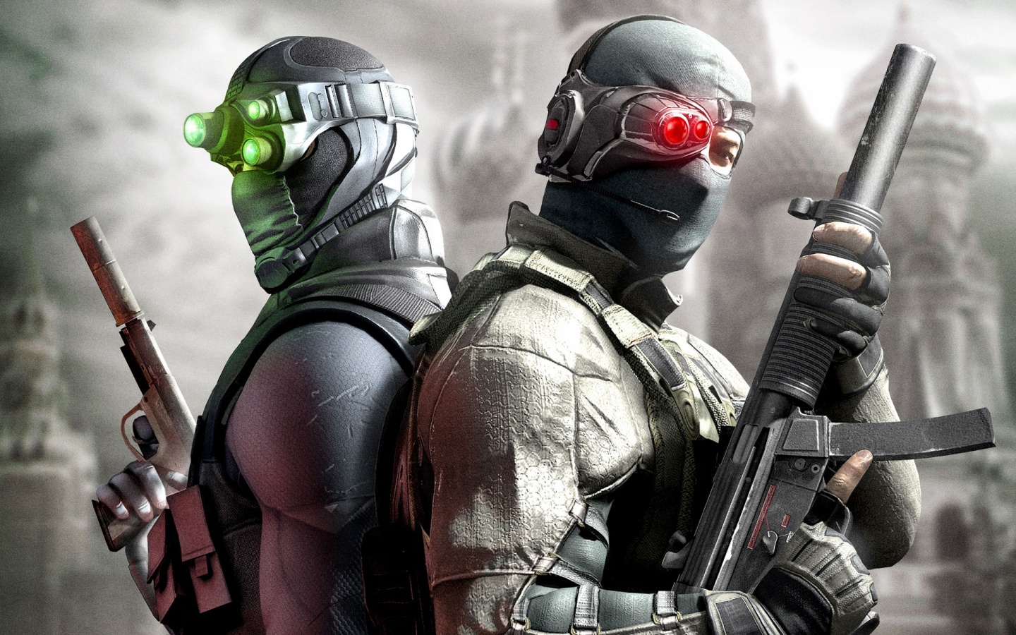 Герои Splinter Cell Conviction в Москве обои