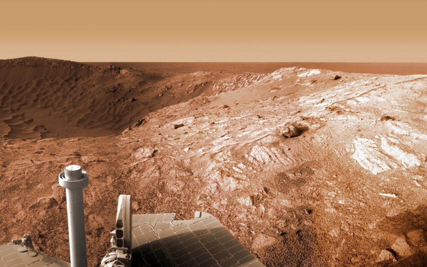 Снимок с марсохода обои