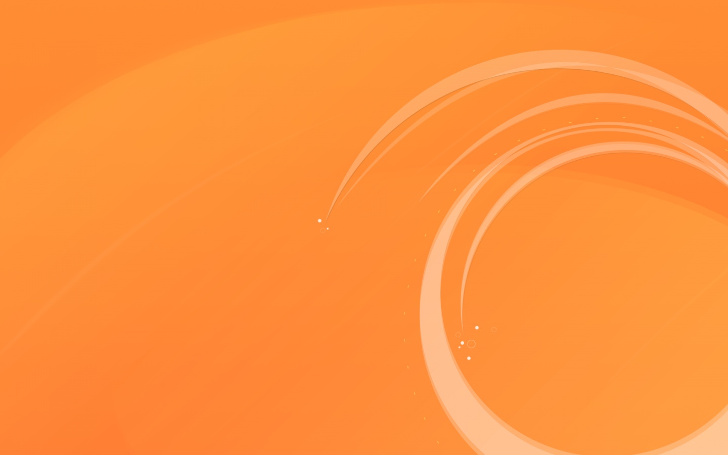 Оранжевая спираль обои