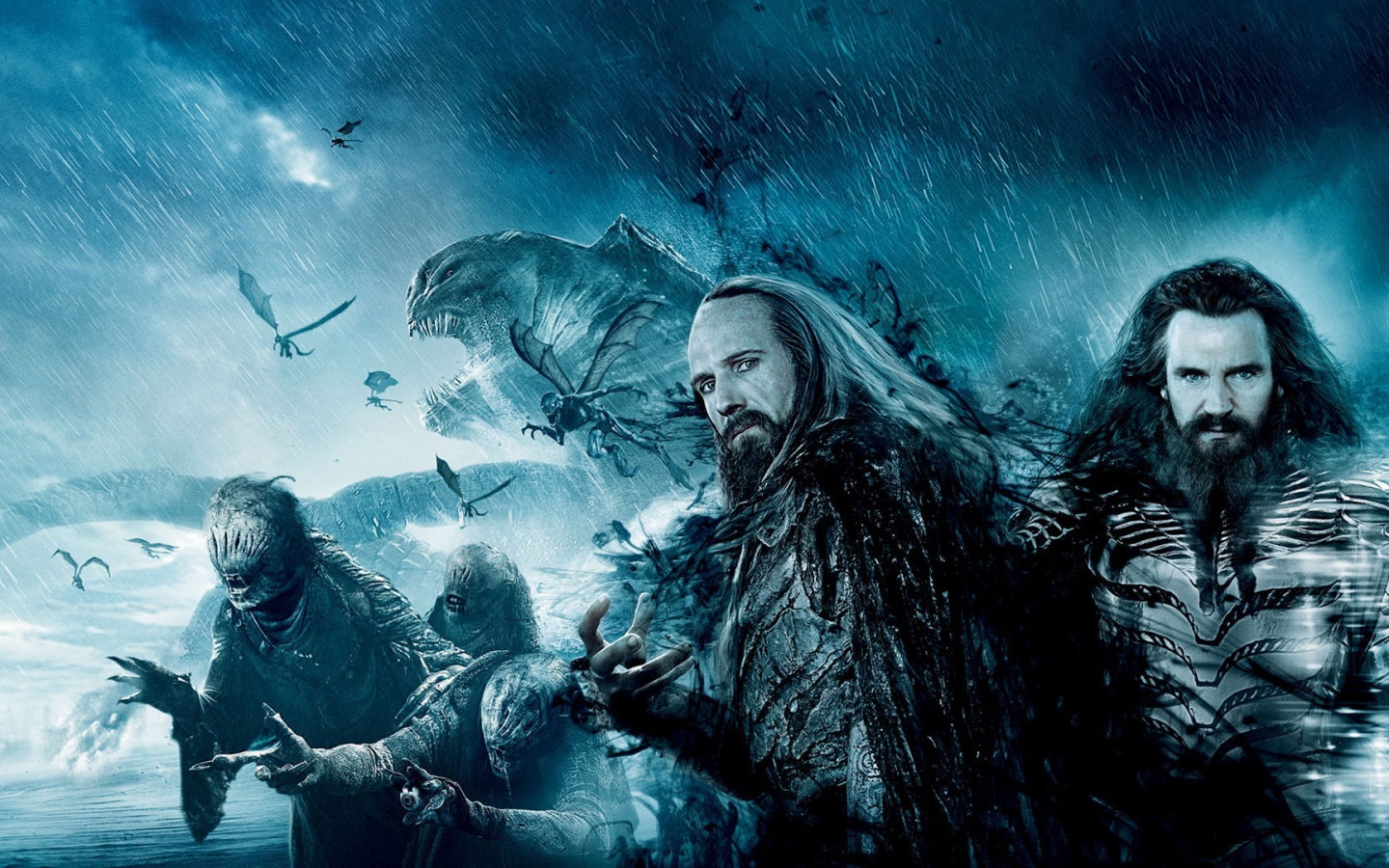 Зевс и Аид из фильма Битва Титанов обои