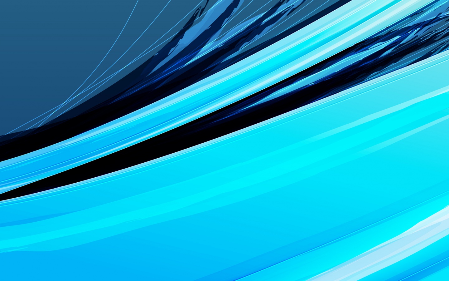 Синие и голубые линии обои