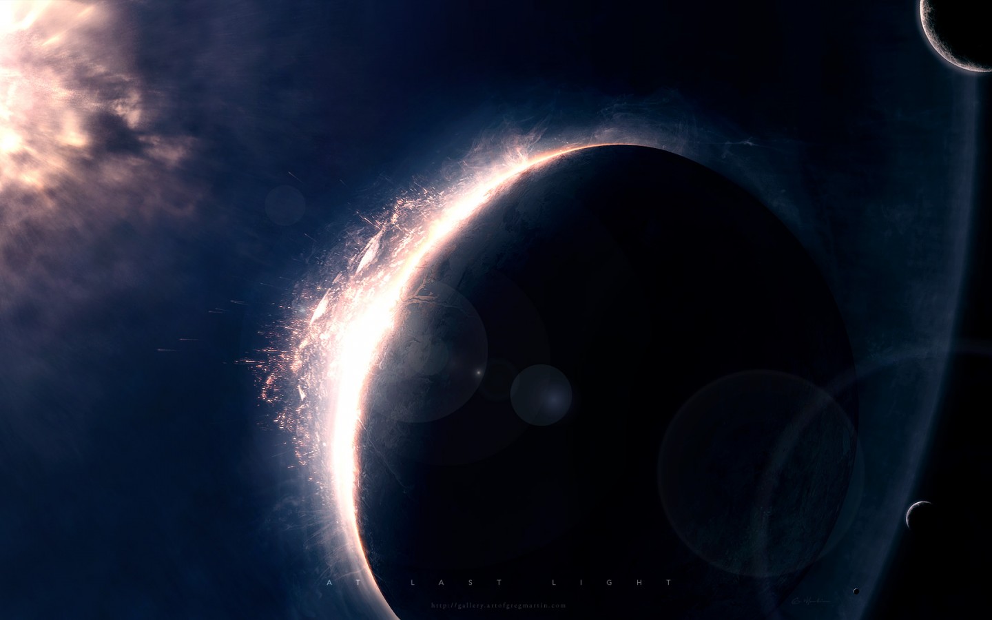 At last light обои