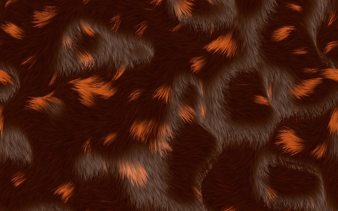 Льющийся волнами мех обои