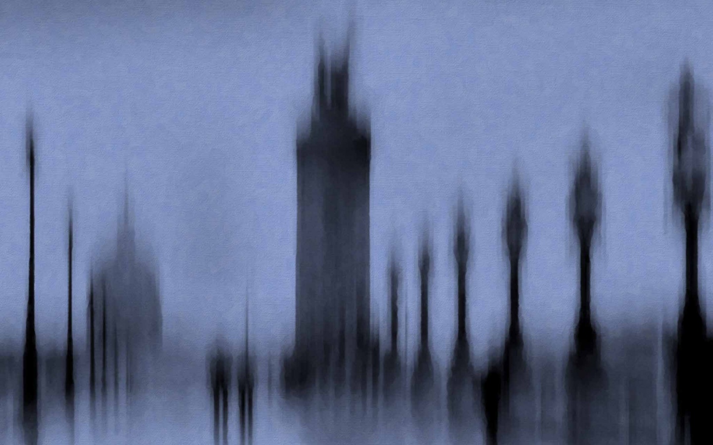 Размытый вид с моста обои