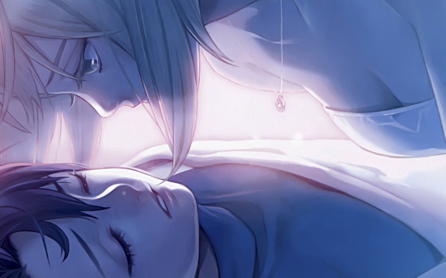 За секунду до поцелуя обои