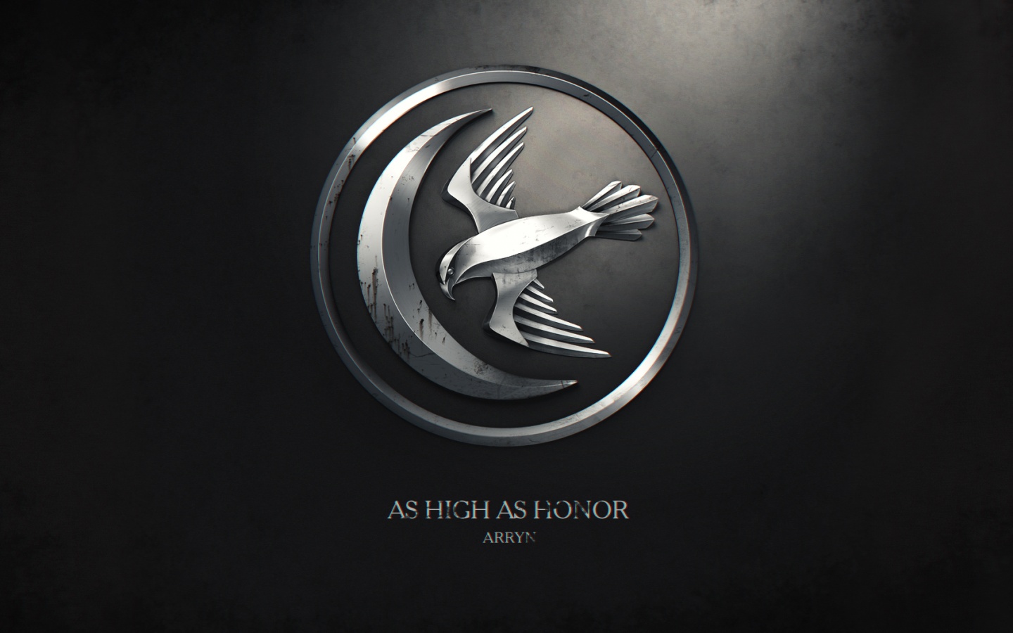 Металлический герб дома Аррен обои