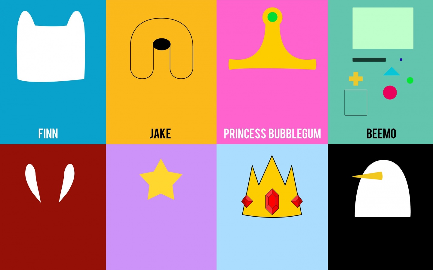 Время приключений схематично обои