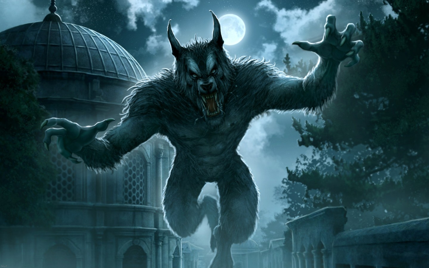 Оборотень обои