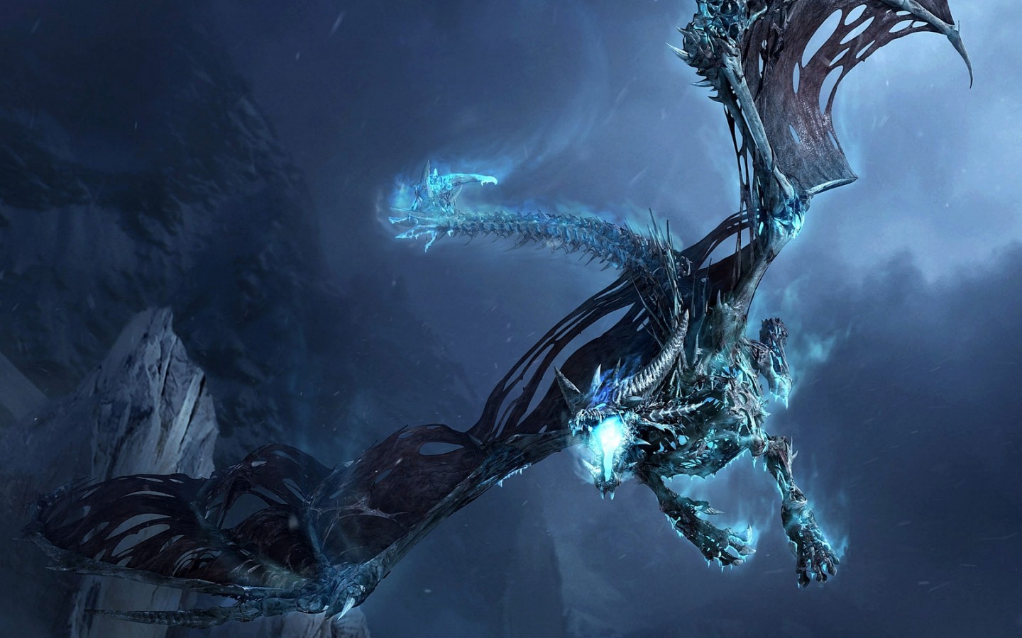 Ледяной дракон обои