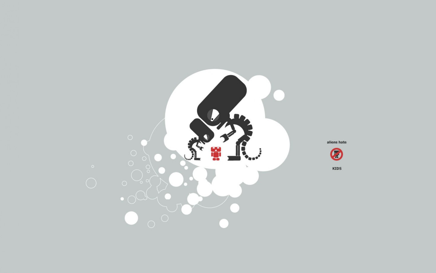 Чужие не любят детей обои