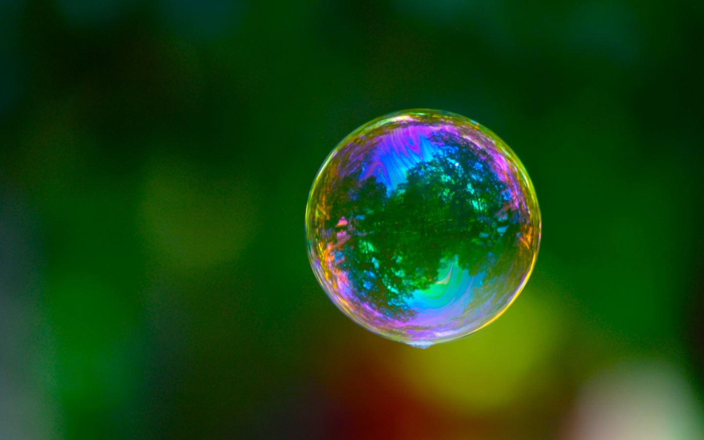 Мыльный пузырь обои