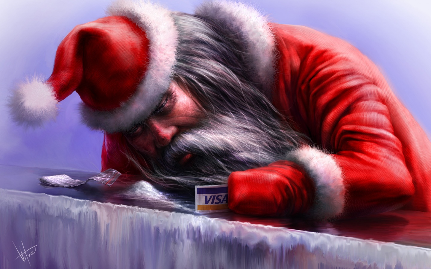 Плохой Санта обои