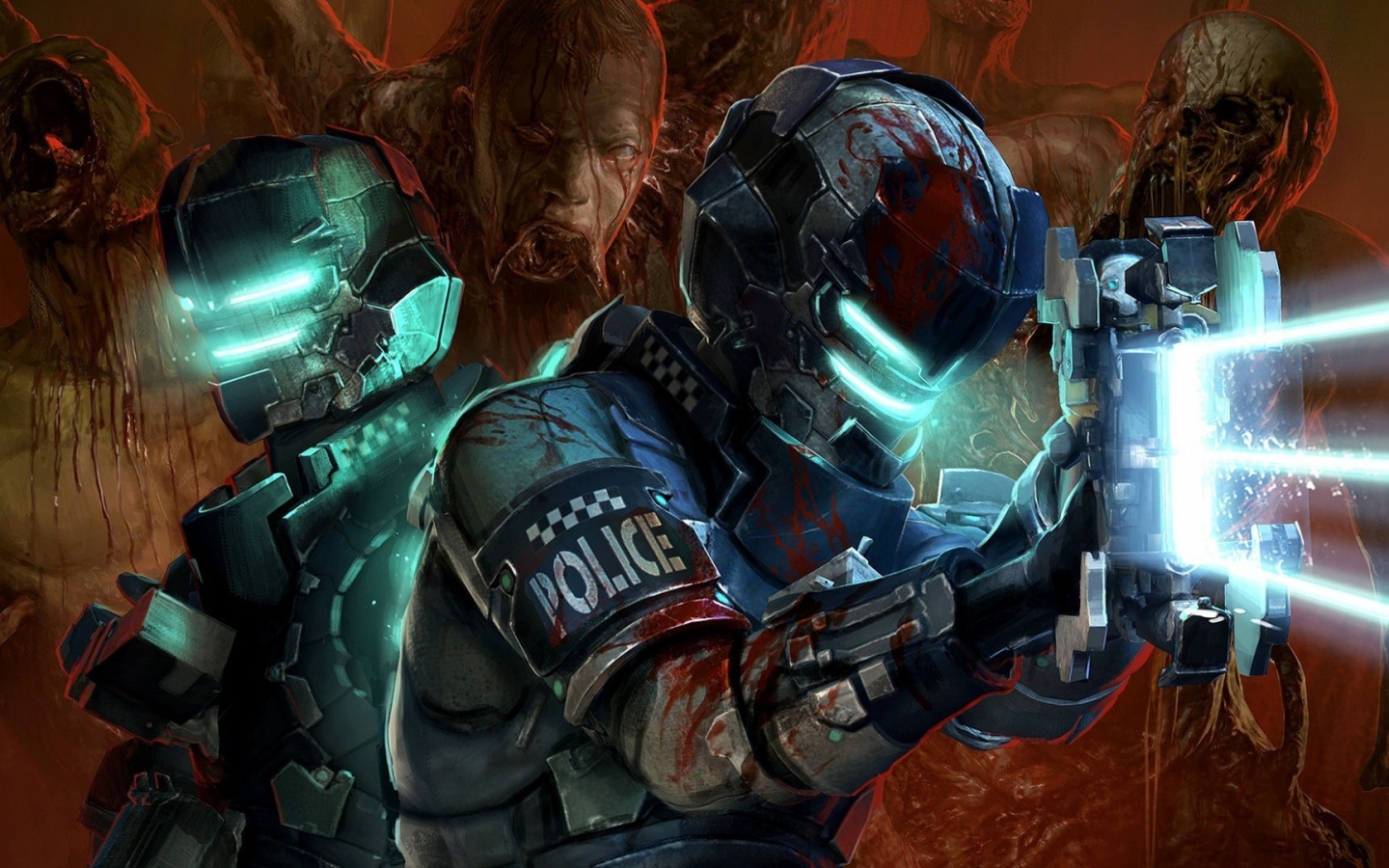 Dead Space полиция обои