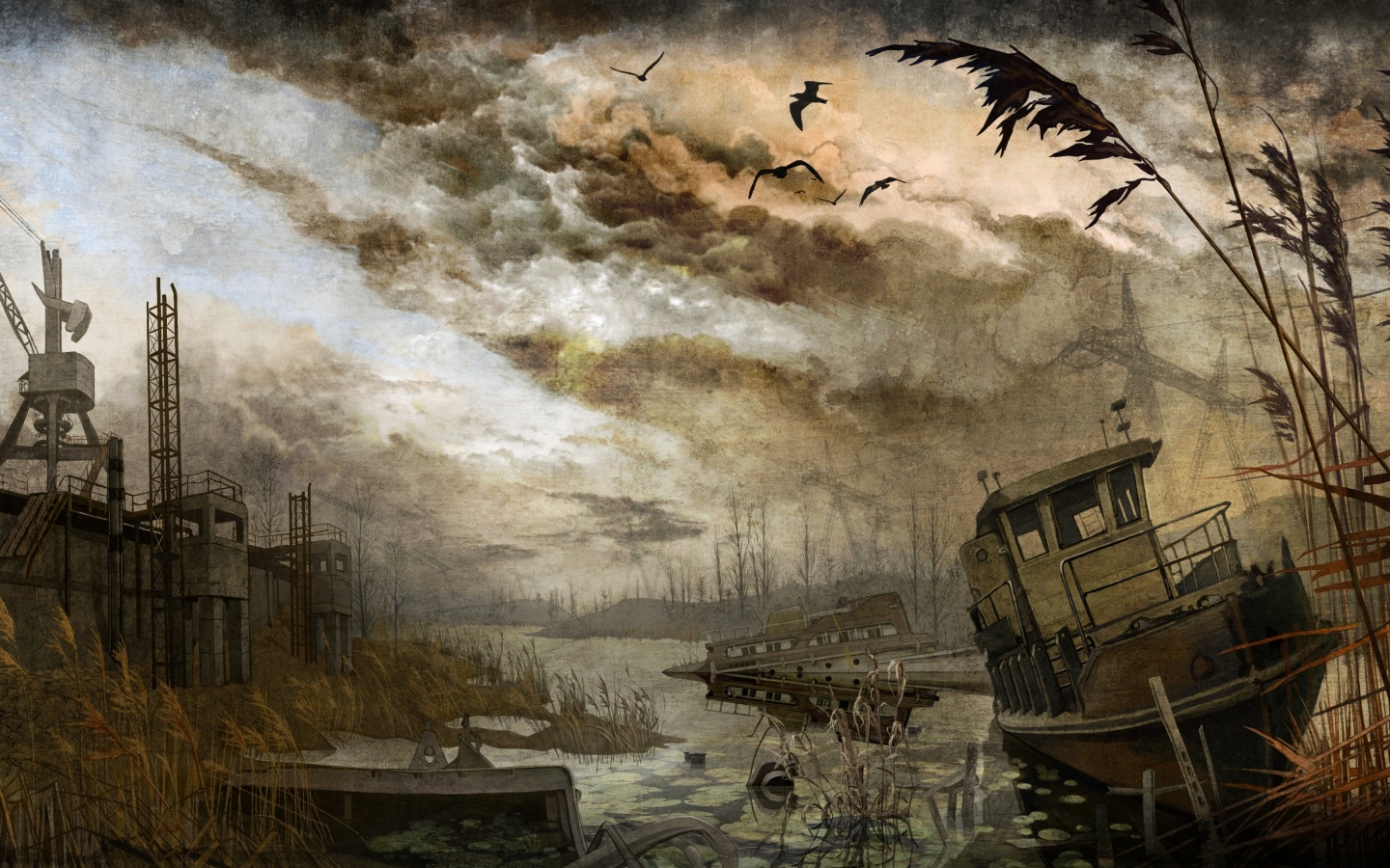 Вселенная сталкера обои