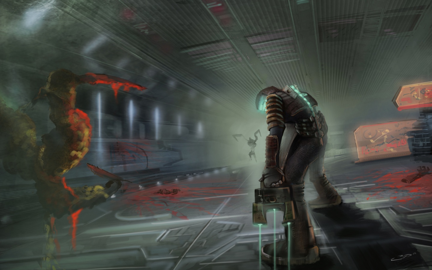 Фан арт Dead Space обои