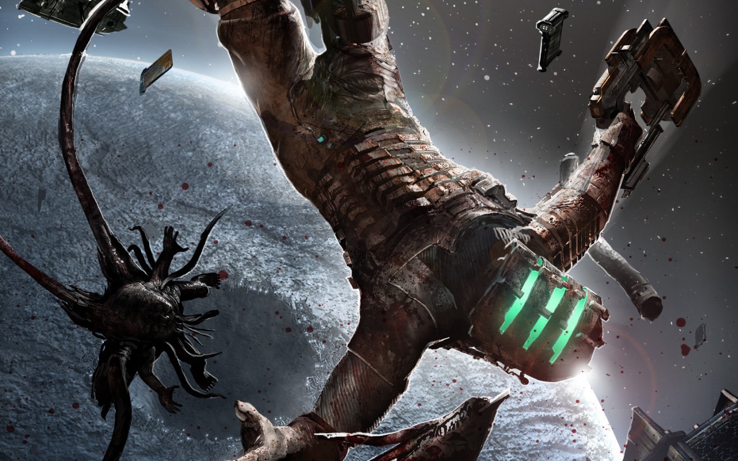 Айзек в космосе обои