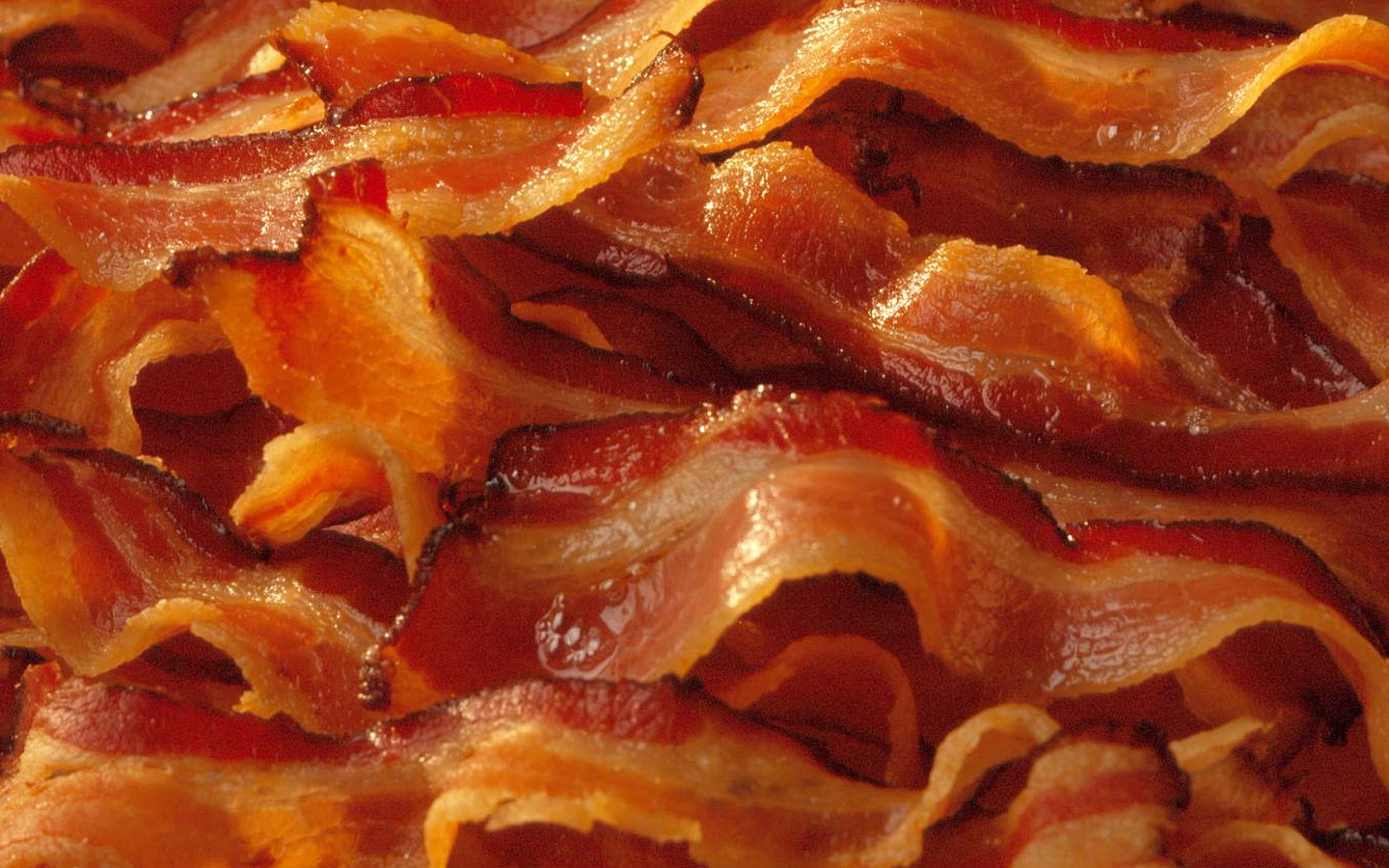 Вкусный жаренный бекончик обои