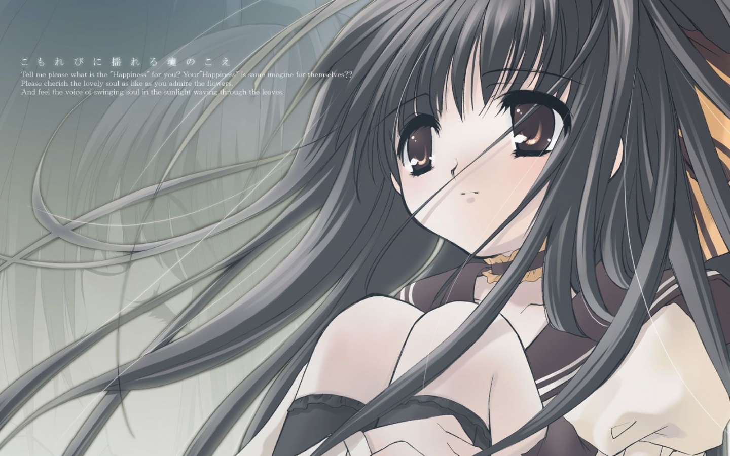 Брюнетка с карими глазами обои