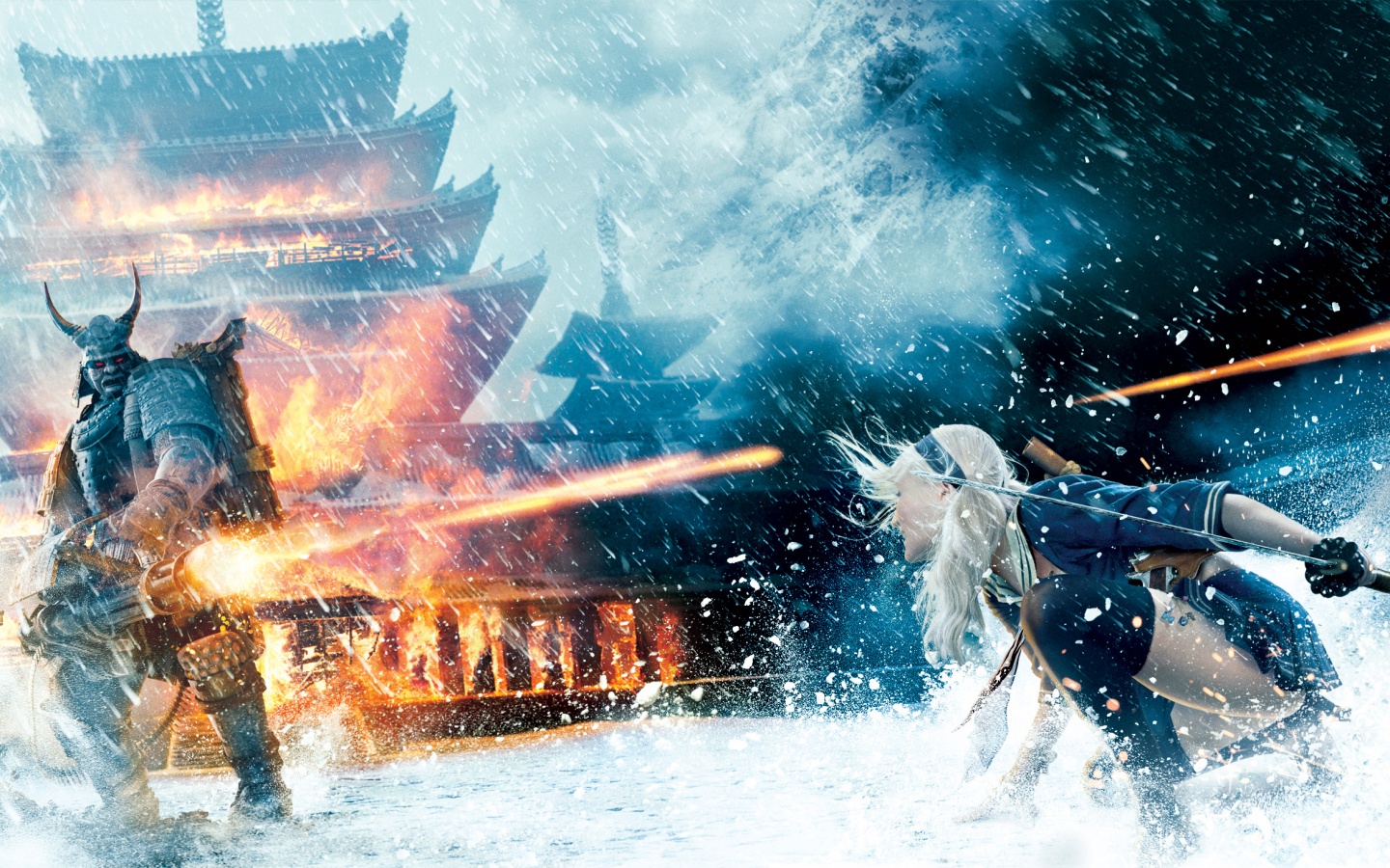 Куколка против самурая обои