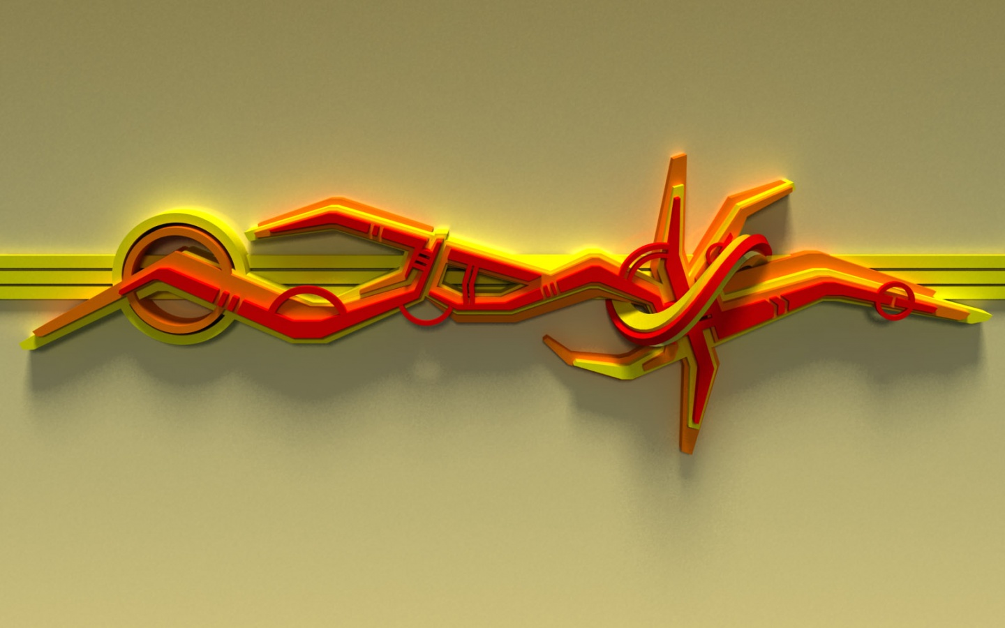 3D Граффити обои