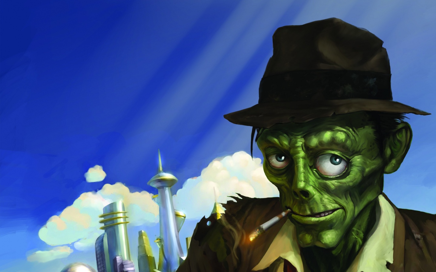 Stubbs the zombie обои