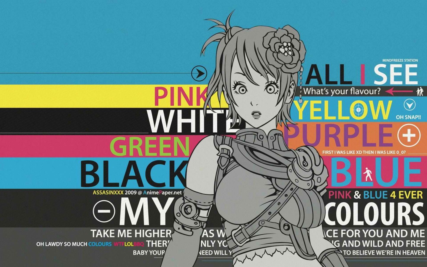 Раскрась её обои