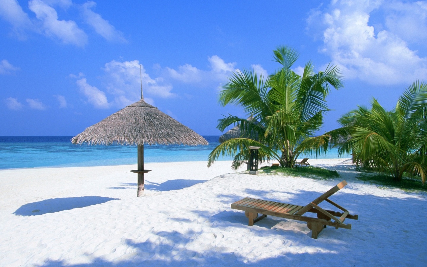Рай на мальдивах обои