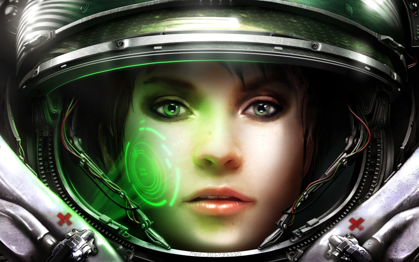 Медик из вселенной Star Craft 2 обои