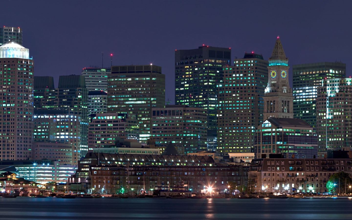 Панорама города обои